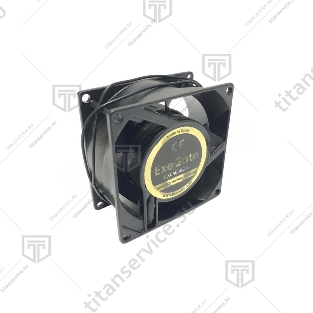 Вентилятор осевой YZ 80*38 BL (220V, 16W, Китай) - фото №1