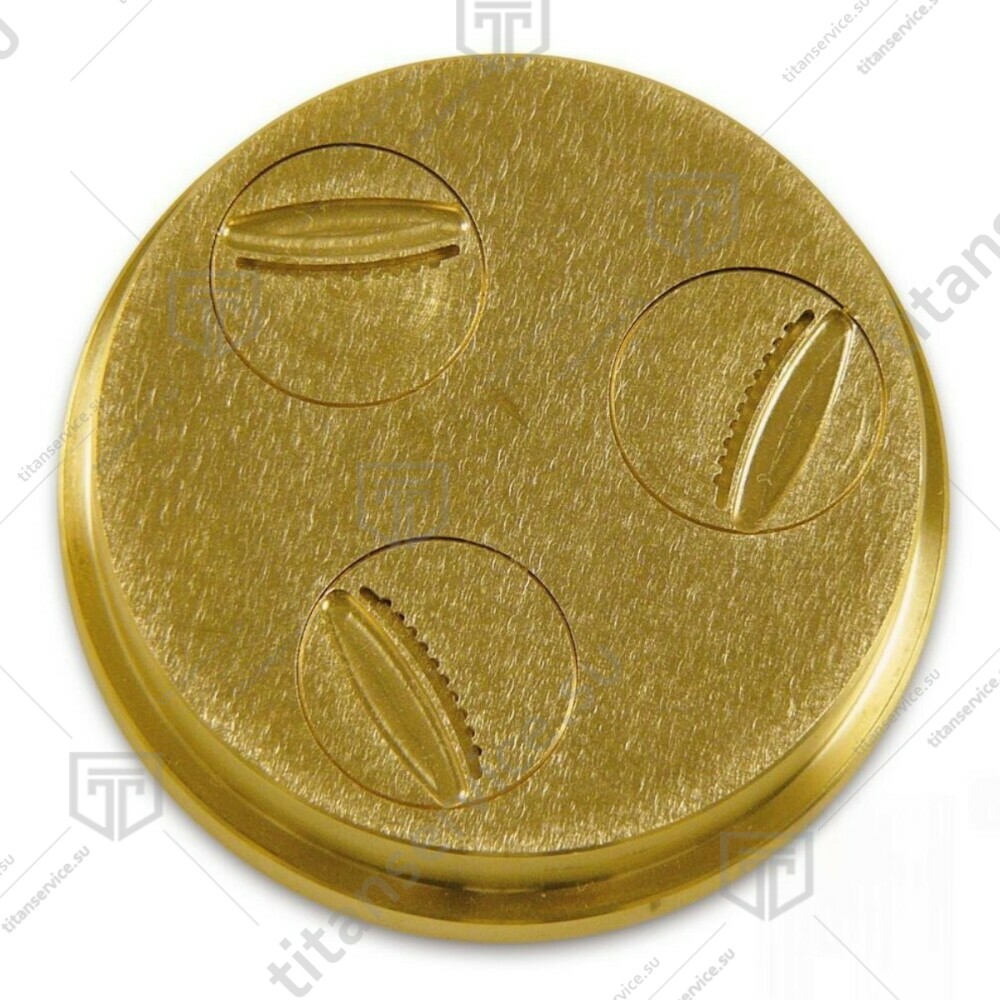 Форма №211 ньокки ригате 27 мм для аппарата приготовления пасты SIRMAN CONCERTO 5 - фото №1