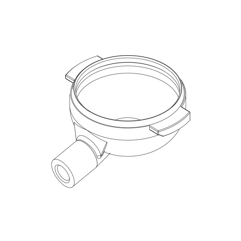 Корпус фильтродержателя CW510L для кофемашины Sanremo F18 SB 10054000A