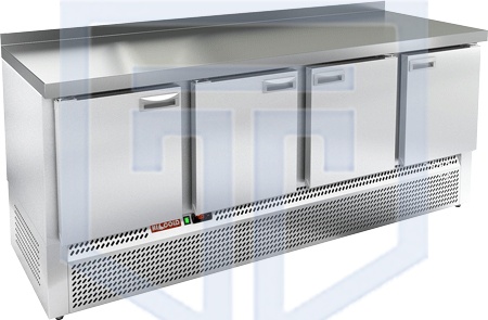 Морозильный стол HICOLD GNE 1111/BT W - фото №1