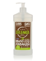 ZELENKA/Жидкое мыло  с экстрактом ЛАВАНДЫ 0,5л (упаковка 12шт.)