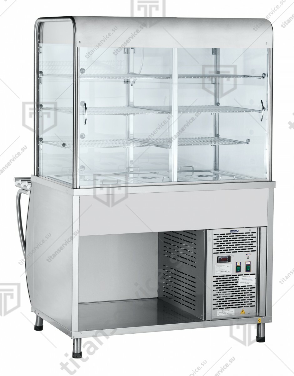 Прилавок-витрина холодильный ПВВ(Н)-70М-С-01-НШ - фото №1
