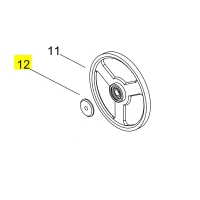 Уплотнитель круглый пилы для мяса Fama  1830 CE (FSG 103) F2550