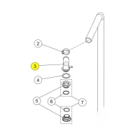 Фитинг верхний для котломоечной машины Apach Cook Line AK924 67180
