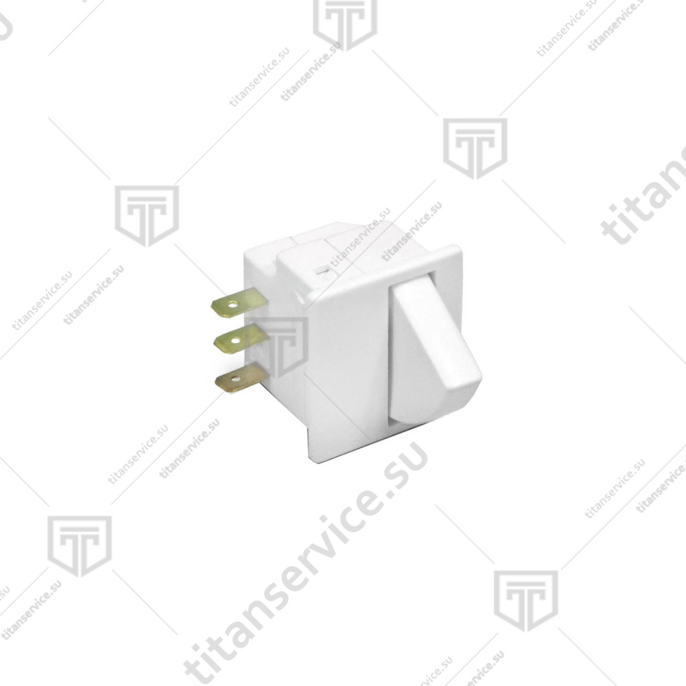 Выключатель клавишный НС-050К 5А 220В для холодильного шкафа Polair 41065149100d - фото №1