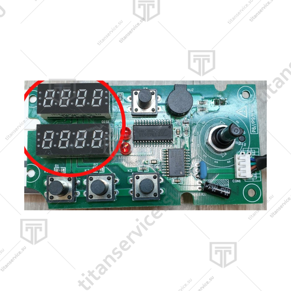 Плата пульта управления для индукционной плиты GL-IC3504PRO-04/IC3506PRO-04 Gemlux - фото №3