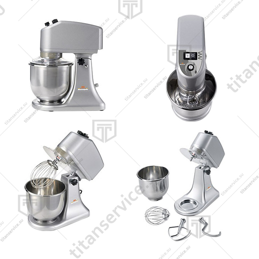 Миксер планетарный Sirman Plutone 7 - фото №2