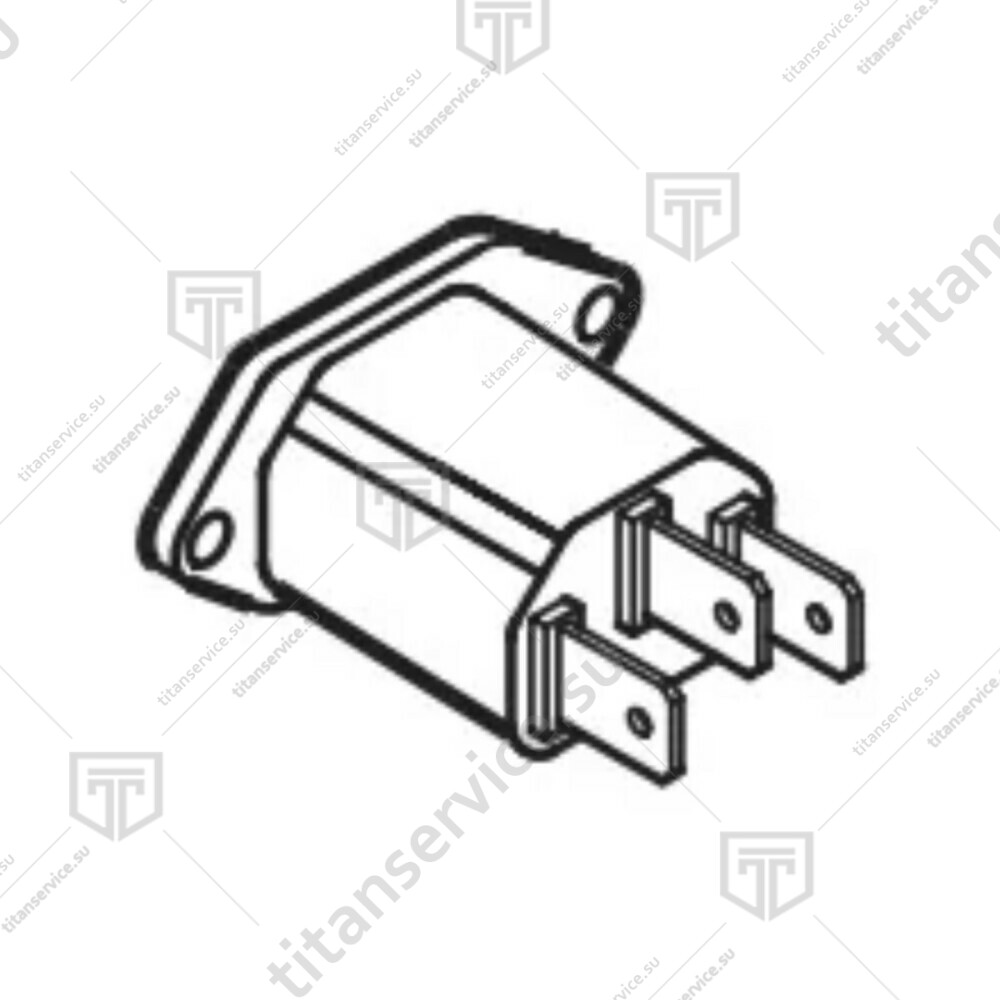 Разъем питания для миксера молочных коктейлей SIRMAN SIRIO IB5970800 - фото №1