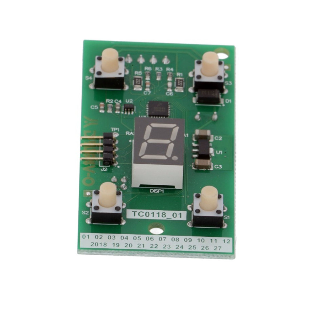 Плата управления 4 кнопки с дисплеем для миксера ручного Fama  Mixer 300 VV  F2754