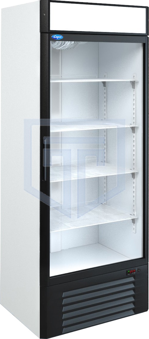 Шкаф-витрина холодильный Марихолодмаш Капри 0,7 УСК - фото №1