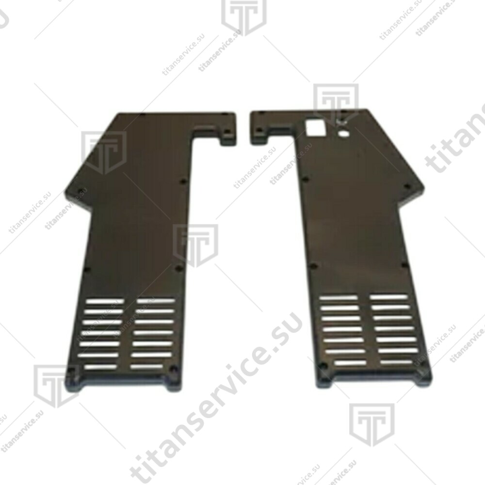 Боковая панель для погружного термостата левая+правая черные SIRMAN WI-FOOD GM2492260 - фото №1