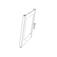 Дверь в сборе для пароконвектомата Unox XVC 705 KDR1106B