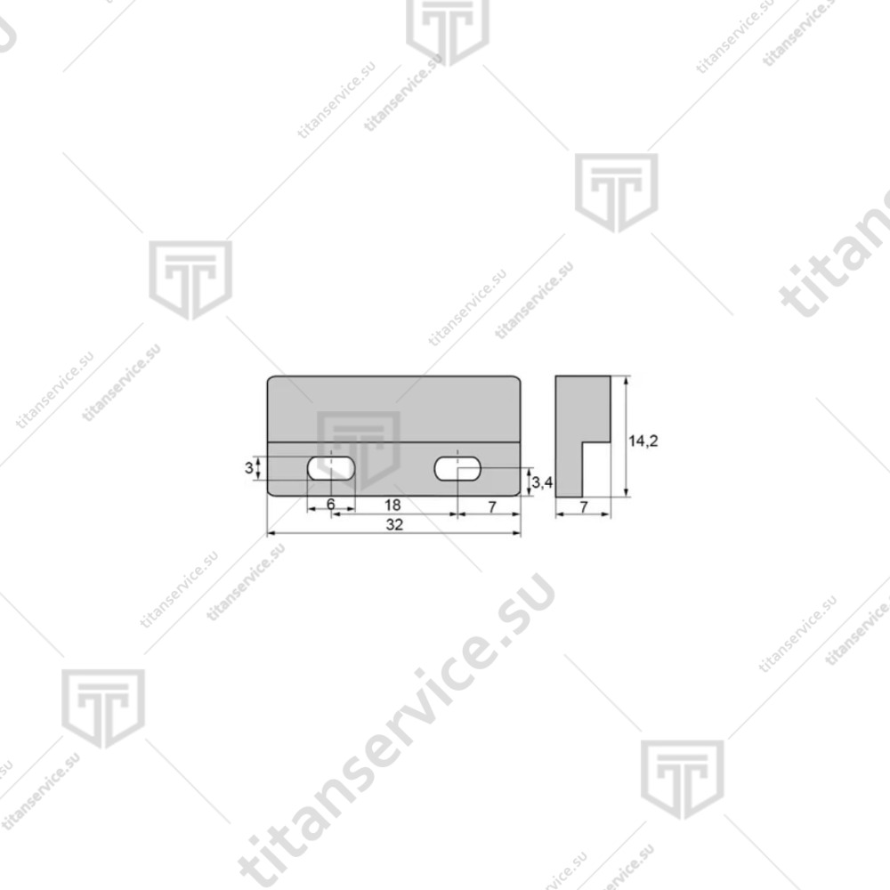 Блокировка двери для пароконвектомата Rational 3016.1415 - фото №3