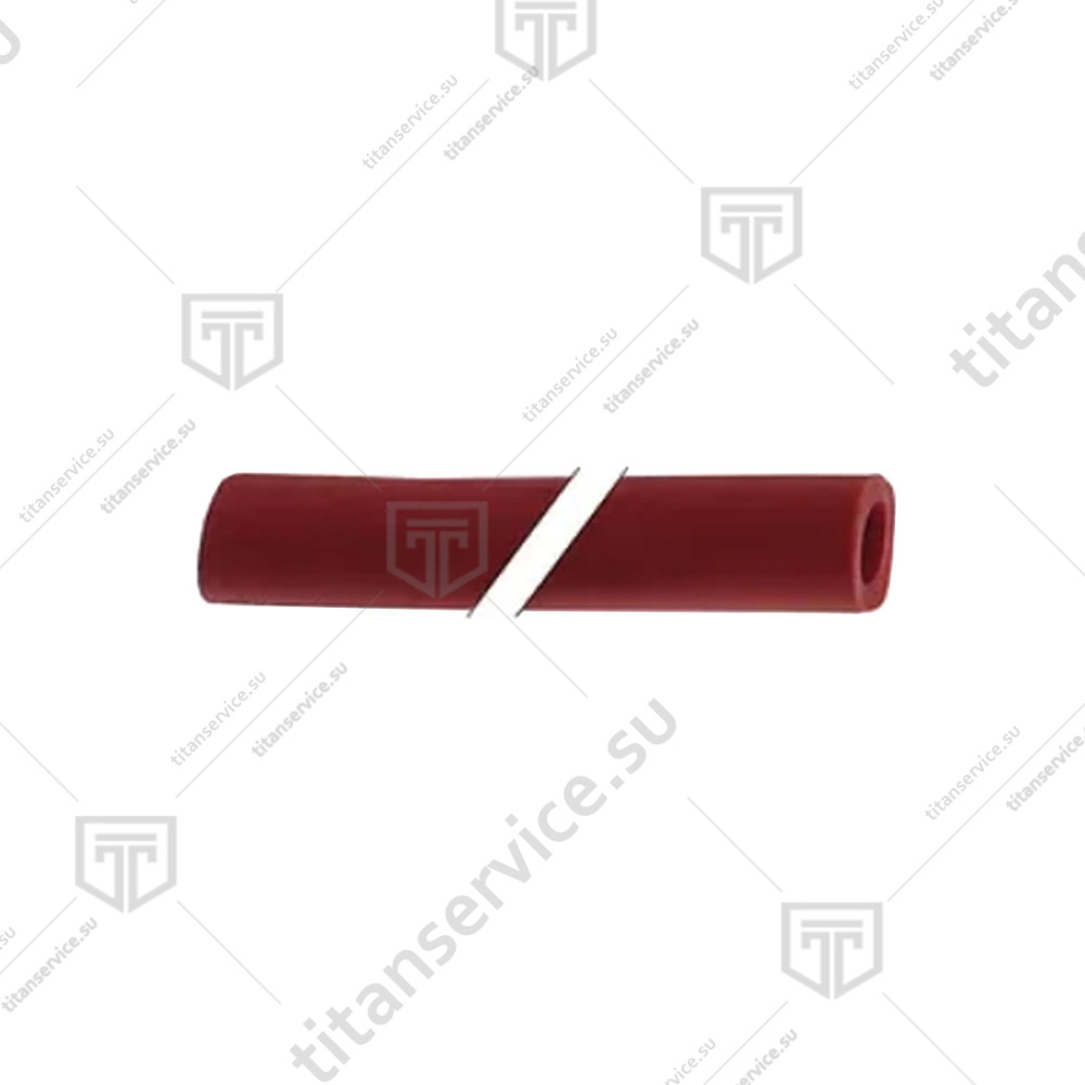 Трубка силиконовая d6x2 красная для пароконвектомата Rational CPC 61-202 2110.1030 - фото №1