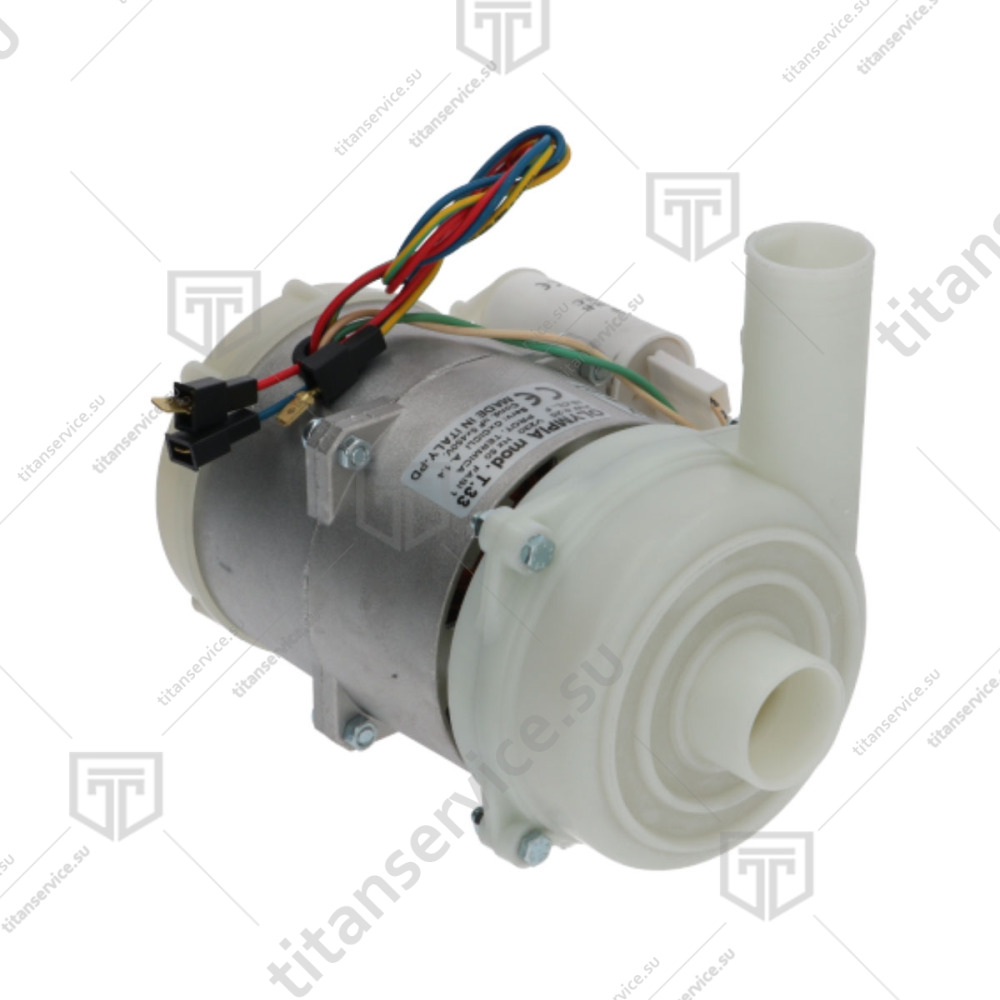 Электропомпа T.33 0.3HP для посудомоечной машины Dihr 18243 - фото №2