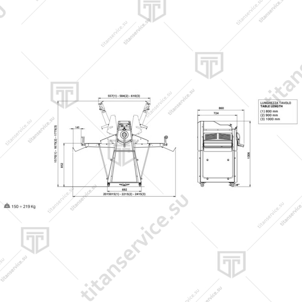 Тестораскатка ROLLMATIC R50/10 - фото №2