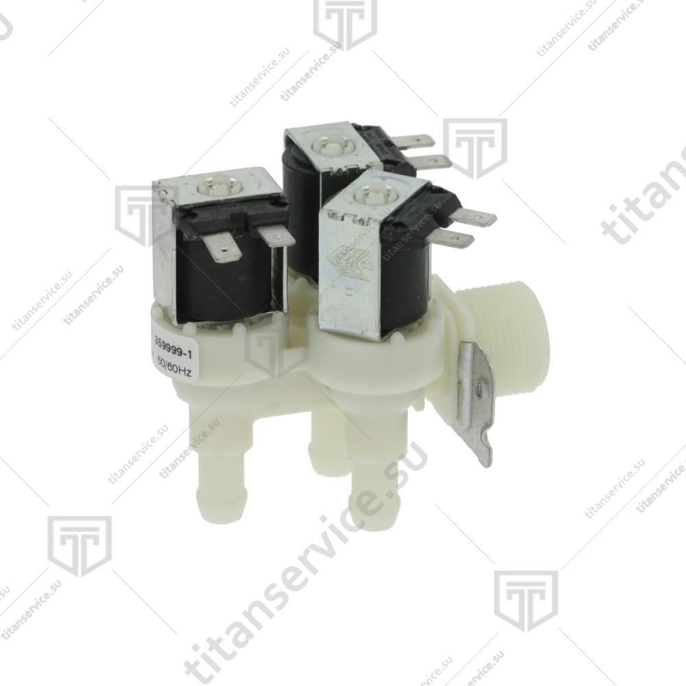 Клапан соленоидный тройной 90 220/240В 10.5мм для посудомоечной машины Dihr GASTRO 15099 - фото №3