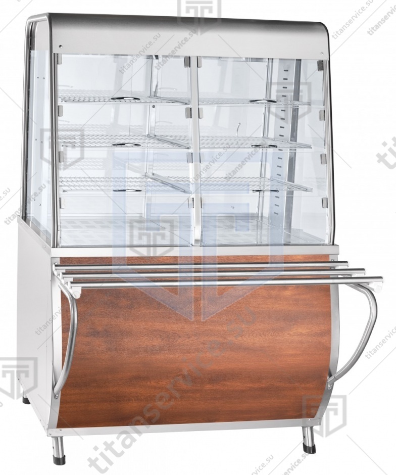 Прилавок-витрина тепловой ПВТ-70Т кашир. - фото №2