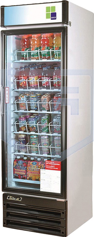 Шкаф-витрина холодильный Turbo air FRS-401RNP - фото №1