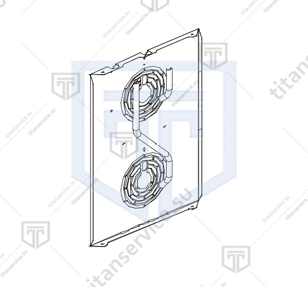 Защита вентилятора 0G1360A0 для XVC 505 UNOX - фото №1