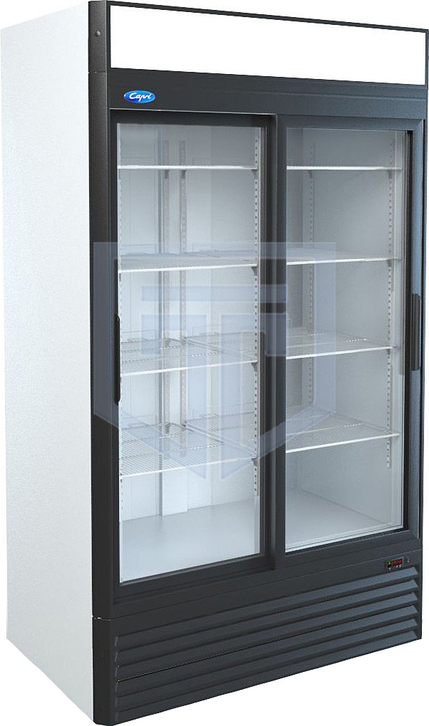 Шкаф-витрина холодильный Марихолодмаш Капри 1,12 УСК (купе) - фото №1