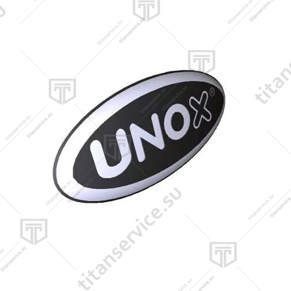 Наклейка с логотипом Unox KED1070A - фото №1