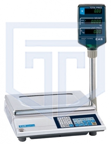 Весы электронные торговые CAS AP-15 M - фото №1