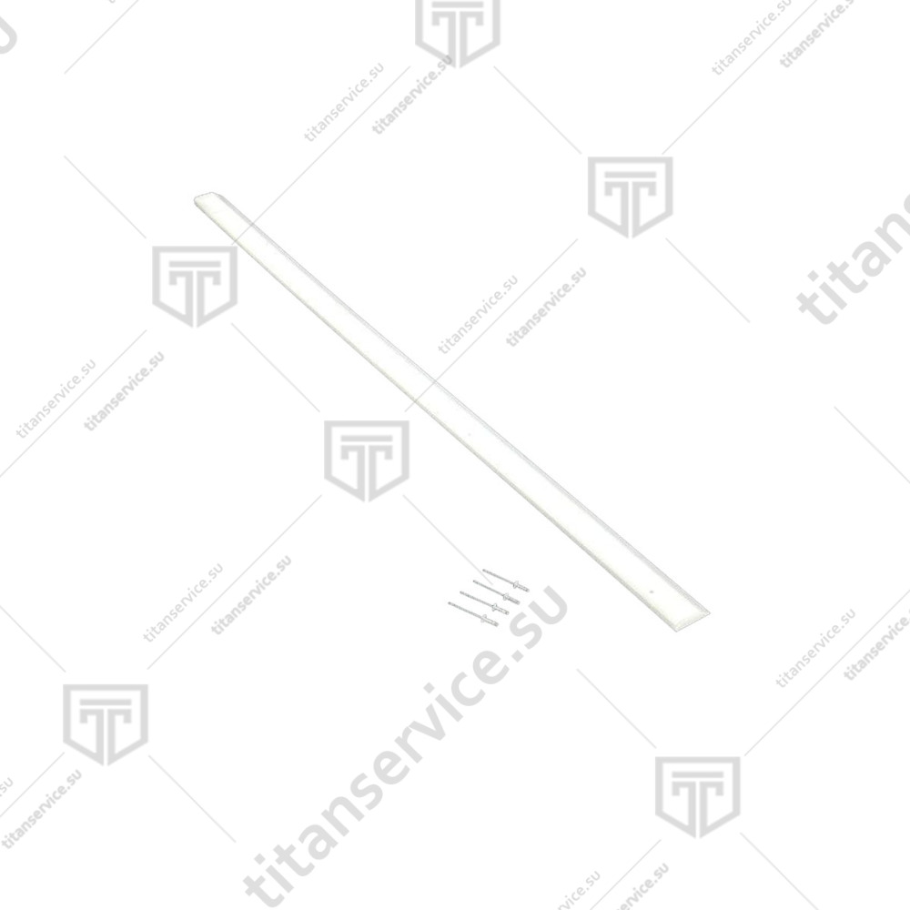 Скребок левый верхний для тестораскатки Rollmatic SH60B/10 D02096 - фото №1
