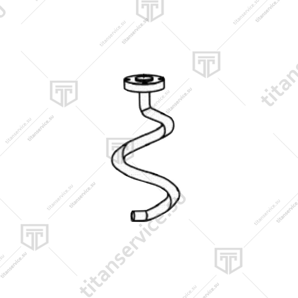 Спираль для тестомеса спирального Gastromix HS50B NEW - фото №1