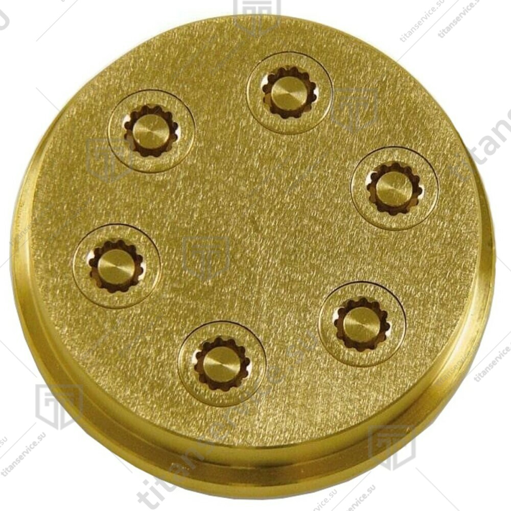 Форма №78 маккерони 10 мм для аппарата приготовления пасты SIRMAN ДЛЯ CONCERTO 5 - фото №1