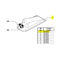 Крышка для миксера планетарного Fimar IP/20 SL0602