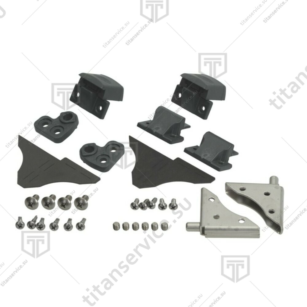 Фиксаторы внутреннего стекла пароконвектомата Unox XVC1005P KVM0012A - фото №1