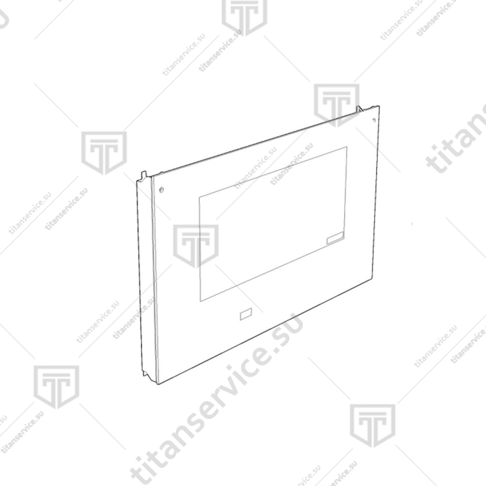 Комплект внешнего стекла для пароконвектомата Unox XVC 105 E/G KVT1250A - фото №1