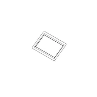 Рама дисплея с оргстеклом Plexiglas для кофемашины Sanremo F18 2.0 2-3GR 10114628