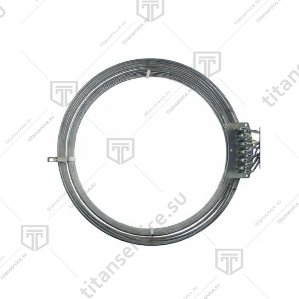 Тэн парогенератора с уплотнением для пароконвектомата Rational SCC 201 87.00.407 - фото №1