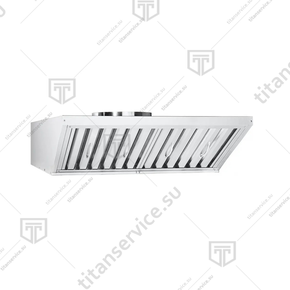 Зонт вытяжной встраиваемый Abat ЗВВ-10-6/4П-01 - фото №1