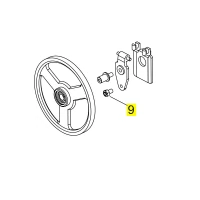 Винт шкива  пилы для мяса Fama  1830 CE (FSG 103) F2547