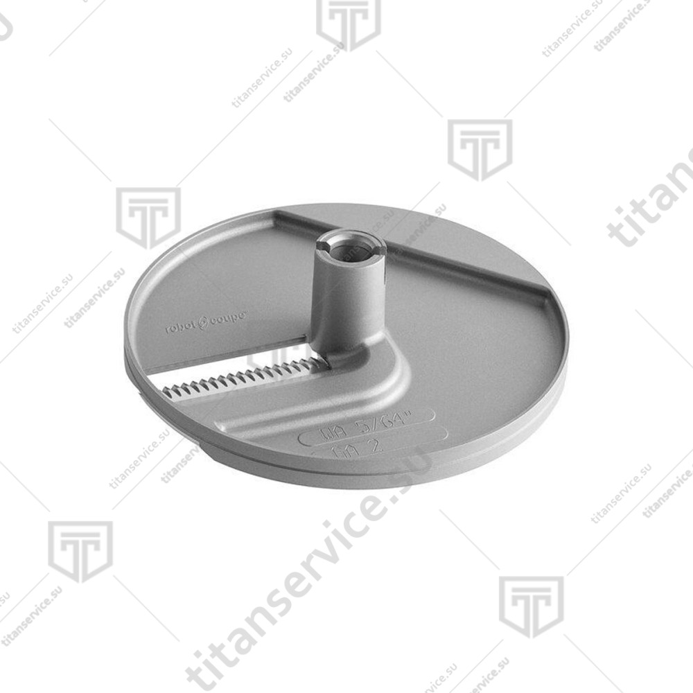 Диск нарезной для овощерезки 2мм Robot Coupe CL50 Gourmet 28198W MINERAL+ гофре - фото №2