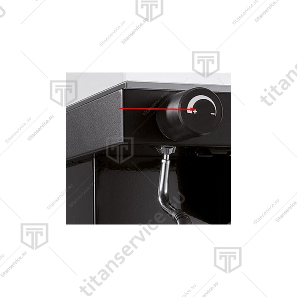 Крышка ручки парового крана для кофемашины Sanremo 10092162B - фото №2