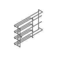Комплект направляющих правый для конвекционной печи Apach Cook Line AD46D 50GRITR001