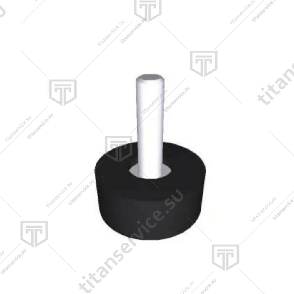 Ножки H20 M10x37 D45 4 штуки для расстоечного шкафа XBC/XFT/XF/XB UNOX KPD1065A - фото №1