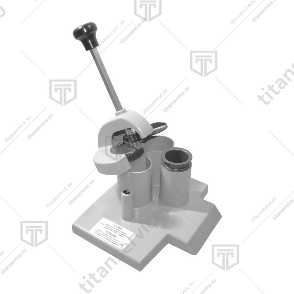 Крышка пластиковая с горловинами для овощерезки Robot Coupe CL20 29922 - фото №1