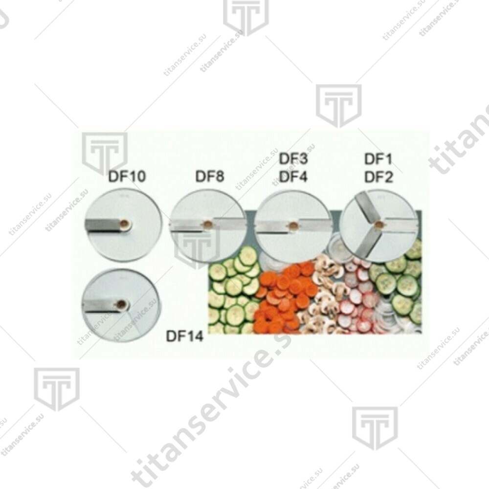 Диск кубики для овощерезки SIRMAN PS14 14Х14Х14ММ - фото №2