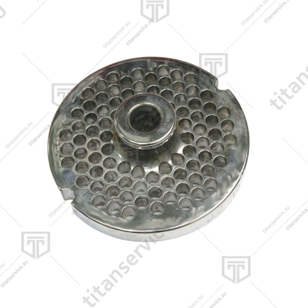 Решетка самозатачивающаяся со ступицей для мясорубки 4.5мм Fama TS 12 FTS 107E F2131 оригинал - фото №1