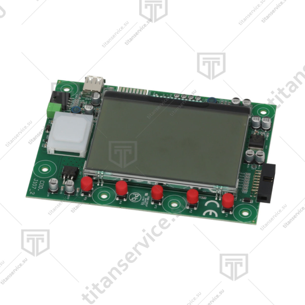 Панель управления с дисплеем версии 09 для котломоечной машины Dihr Granules 900/1000 50650 - фото №2