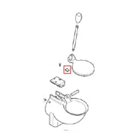 Магнит для крышки измельчителя льда Sirman Triton IB5823452