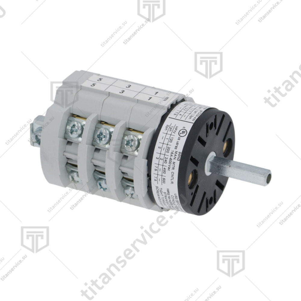 Переключатель шестиполюсный 16A 380В для посудомоечной машины Comenda LF/NL/AC 120722 - фото №1