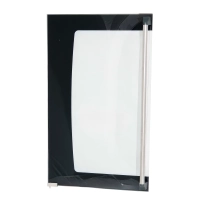 Дверь в сборе левая XLT195/XLT193 Unox KVT1086BL