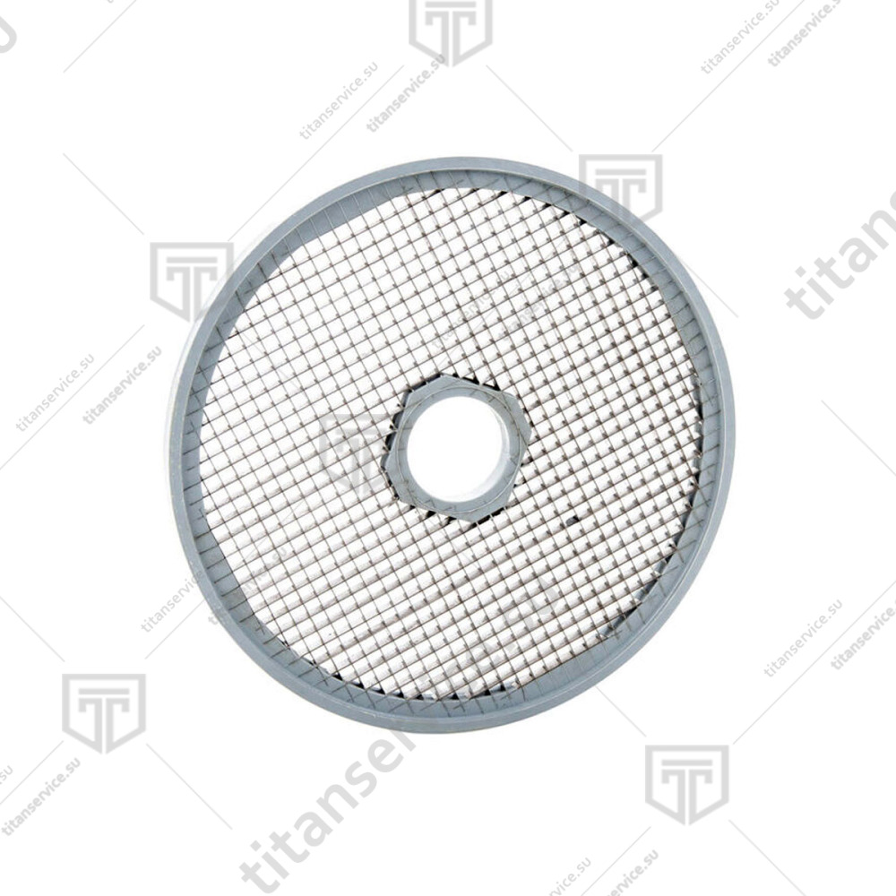 Диск решетка для овощерезки 5х5мм Robot Coupe CL50C/CL60C 28369 - фото №1