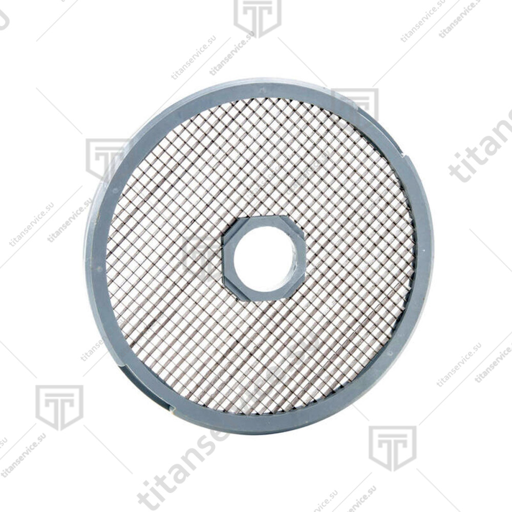 Диск решетка для овощерезки 5х5мм Robot Coupe CL50C/CL60C 28369 - фото №2